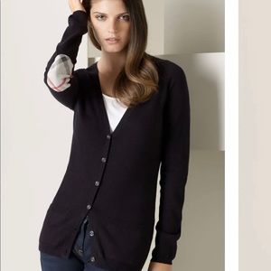 Burberry Elbow Patch Cardigan